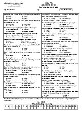 Đề kiểm tra 45 phút môn Sinh học Lớp 10 (Ban cơ bản) - Mã đề 483 - Trường THPT Lê Lợi